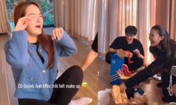 Phạm Quỳnh Anh bật khóc khi chứng kiến khoảnh khắc Đông Nhi thông báo tin có thai lần 2