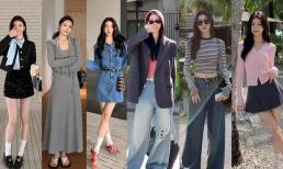 Diện đồ đầu xuân vẫn phải ngắm nhìn 'gái Hàn', những mẫu phối đồ thời trang, bắt mắt trông thật cao ráo!