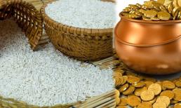 7 mẹo dùng hũ gạo để thu hút vận may trong năm mới, hũ gạo dồi dào thì tài lộc tấn tới