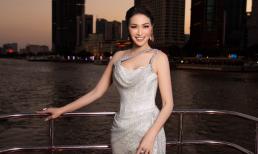 Hoa hậu Xuân Nguyễn khoe vẻ đẹp vạn người mê trong tiệc sinh nhật trên du thuyền 5 sao