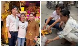 Giỗ đầu của NSƯT Vũ Linh: Con gái con nuôi tổ chức tươm tất ấm cúng, phía đối lập lại lặng lẽ