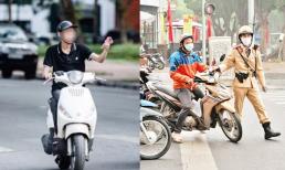 Lỗi điều khiển xe máy bằng một tay có bị phạt tiền hay không? 