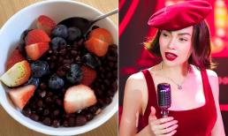 Hồ Ngọc Hà ăn gì để 'chống già'? Phụ nữ muốn trẻ đẹp hãy học theo