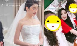 Chu Thanh Huyền - vợ sắp cưới Quang Hải lộ thêm ảnh mặc váy cưới, có động thái sau khi bị chê thiếu lễ phép với mẹ chồng