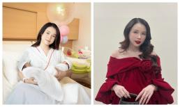 Sam rạng rỡ khoe hình ảnh cặp song sinh sau khi sinh nở