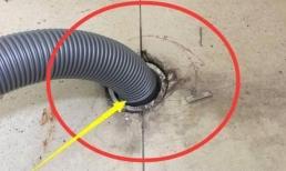 Tại sao ống thoát nước của máy giặt không thể cắm trực tiếp vào ống thoát sàn?