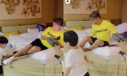 Con trai Đàm Vĩnh Hưng có hành động khiến bố ruột 'tan chảy' vì quá ngọt ngào