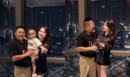 Bảo Thy được chồng đưa đi ăn uống sang chảnh, vừa cho quý tử lên sóng liền gây chú ý