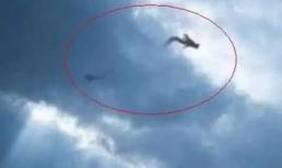 Năm 1995, có một con mãng xà khổng lồ xuất hiện trên không trung, bị sét đánh không bay lên được, điều này là đúng hay sai?