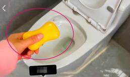 Bỏ thứ này vào bồn cầu, cả năm không cần cọ bồn cầu, đặc biệt thích hợp với người lười biếng!