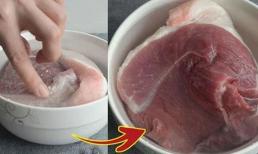 Thịt đông lạnh muốn rã đông nhanh cứ đổ thứ nước này lên, chỉ mất 10 phút bạn sẽ có một loại thịt tươi ngon như mới
