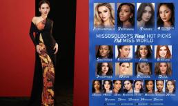 Mai Phương lọt Top 40 tại Miss World nhờ thành tích đặc biệt, Missosology dự đoán thế nào? 