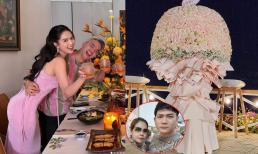 Sao Việt 9/3: Ngọc Trinh tiệc tùng bên hội bạn thân thiết; Một nam ca sĩ chơi lớn tặng vợ bó hoa khủng 999 đóa hồng