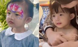 Con gái Đông Nhi ghi điểm khi có hành động tình cảm với mẹ, nay còn được trang điểm cực yêu 