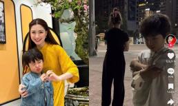 Hậu tiết lộ cho con trai hội ngộ bố, Hòa Minzy khoe khoảnh khắc đời thường bên bé Bo, quý tử gây sốt vì hành động đáng yêu này