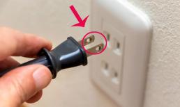 Bạn có biết lỗ tròn trên phích cắm dùng để làm gì không? 