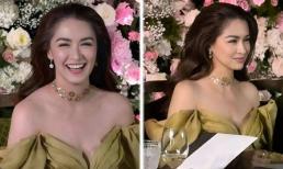 Khoe đôi vai trần nuột nà, 'Mỹ nhân đẹp nhất Philippines' tỏa sáng như nữ thần khiến ai nấy xuýt xoa