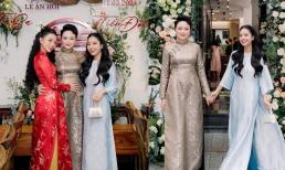 Trọn bộ ảnh đẹp trong lễ ăn hỏi Tô Sa, khoảnh khắc đứng chung khung hình với mẹ và ca nương Kiều Anh gây chú ý