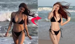 Sau khi lộ ảnh 'mờ ảo', em gái Công Vinh tung loạt ảnh bikini nét căng cực cháy