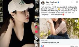 Đàm Thu Trang bức xúc khi liên tục bị giả mạo danh tính, quyết định làm điều này