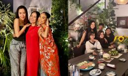 Hai đàn em Đoan Trang và Lưu Hương giang 'đột nhập' sang nhà mừng sinh nhật, phản ứng của diva Hồng Nhung thế nào? 