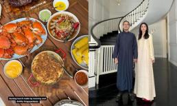 Hà Tăng cùng ông xã dành thời gian làm một điều trong ngày cuối tuần, còn tự hào khoe thành quả cực xịn 