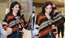Han So Hee trở về Hàn sau chuyến du lịch với bạn trai, tự tin khoe nhẫn ở ngón áp út rộ nghi vấn đã đính hôn giữa ồn ào chuyện tình 'tay 3'