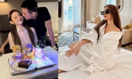 'Phú bà' Huyền Baby khoe ảnh gợi cảm trong khách sạn khi đi du lịch cùng ông xã, tiết lộ cưới 11 năm vẫn được chồng ủi váy, chăm như 'em bé'