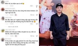 Hoài Lâm hiếm hoi xuất hiện tại sự kiện với vẻ ngoài gây bất ngờ, một chi tiết làm dân tình lo lắng