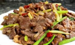 Làm thế nào để xào thịt bò thơm và mềm? Hãy ghi nhớ '1 cắt, 1 ướp', món ăn sẽ ngon ngọt mà không bị mắc răng