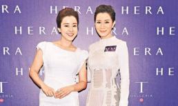 'Chị đại' Xa Thi Mạn và mỹ nhân 'Nàng Dae Jang Geum' hiếm hoi chung một khung hình: Ai là người xuất sắc hơn?