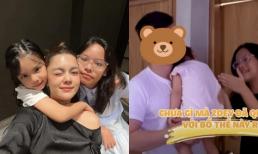Chỉ một chi tiết đủ cho thấy mối quan hệ giữa bạn trai Phạm Quỳnh Anh và con gái riêng của cô