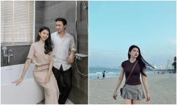 Bà xã Phan Mạnh Quỳnh tâm sự về việc tăng 25kg khi bầu bí, từng ám ảnh rạn bụng đến mức bật khóc 