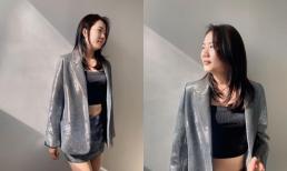 Trợ lí Ngọc Trinh diện đồ gợi cảm, dát kim cương kín người