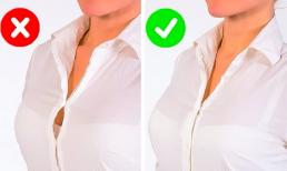 Phụ nữ ngực to nên nhớ 3 “điểm” này khi mặc sơ mi trắng, nếu không sẽ dễ “xấu hổ” đấy! 