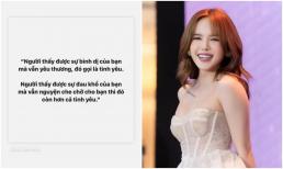 Lần đầu tiên Thiều Bảo Trâm có chia sẻ về tình yêu sau nghi vấn có bạn trai mới, ẩn ý được yêu thương ngọt cỡ này 