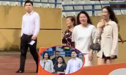 Chồng Đỗ Mỹ Linh buồn bã ra về vì 'thua đau', nàng Hậu tươi cười vui vẻ, lặp lại chi tiết từng bị chê cách đây 1 năm 