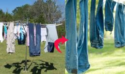 Người nước ngoài phơi quần áo lộn ngược cạp xuống dưới, biết lý do khôn ngoan này bạn sẽ học theo liền 