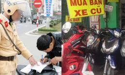 Mua xe máy cũ không sang tên xe bị phạt bao nhiều tiền theo luật mới nhất năm 2024?