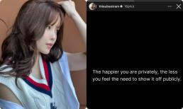 Thiều Bảo Trâm ngầm khẳng định cách yêu với bạn trai mới, nhưng sao giống ngày xưa quá!