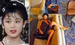 Trần Hồng chụp ảnh tại nhà Trần Khải Ca hơn 20 năm trước, cách cô nằm trên ghế sofa đúng là 'đệ nhất mỹ nhân'