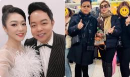 Hà Thanh Xuân và Quang Lê lại bị soi hint hẹn hò ở Hàn Quốc?