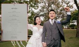 Thực đơn đám cưới Quang Hải - Chu Thanh Huyền lần hai có gì? 