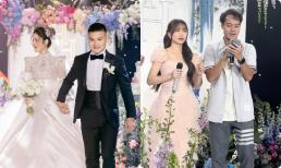 Lộ số tiền Văn Toàn mừng cưới Quang Hải, màn song ca với Hòa Minzy trên sân khấu gây chú ý