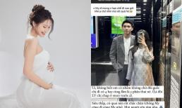 Doãn Hải My gây lo lắng khi mang giày cao gót giữa lúc bầu bí, chính chủ vội đính chính 