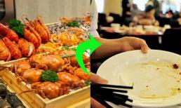 Lý do tại sao nhân viên trong nhà hàng buffet liên tục dọn đĩa ăn?