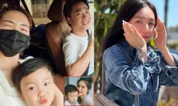 Sao Việt 10/4: Hòa Minzy đón con sau thời gian sang Úc ở cùng bố và lộ mối quan hệ với bạn trai cũ; Ca sĩ Nhật Thủy xinh như 'nàng thơ' 