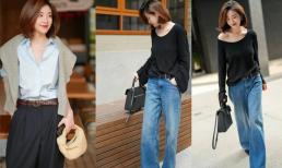 Phụ nữ dù béo hay gầy cũng có thể chuẩn bị sẵn vài chiếc quần ống rộng vừa thoải mái, đa năng mà không khiến mình trông béo