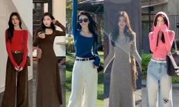 Dù chiều cao bao nhiêu, bạn đều có thể thử những cách kết hợp áo ngắn và quần dài, đơn giản, thon gọn và cân đối