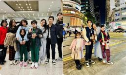 Phan Hiển - Khánh Thi giao việc cho hai con khi đưa đi xuất ngoại cùng